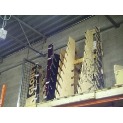 Longboar Racks, Wood, Freestanding Retail $50 Start Longboar Racks, Wood, Freestanding Retail $50 Start
